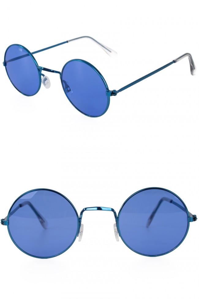 verkoop - attributen - Hippie bril blauw